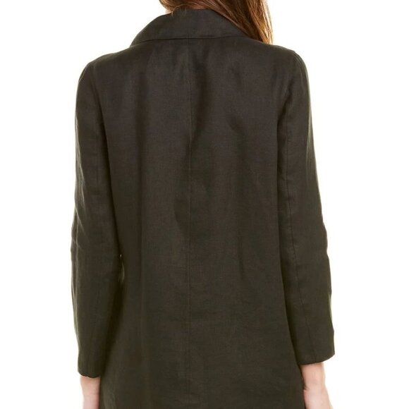 New Theory Clairene Double Face Linen Blend Jacket/Coat NWT Size Petite (00-0) - Picture 4 of 12